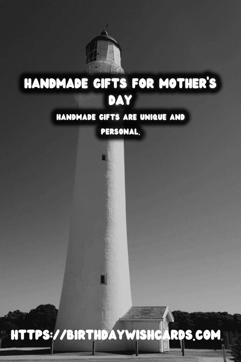 Mother's Day Gifts: Handmade with Love