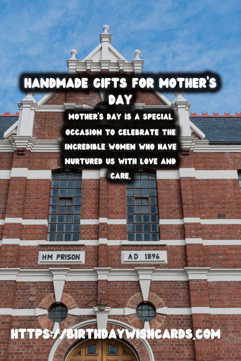 Mother's Day Gifts: Handmade with Love