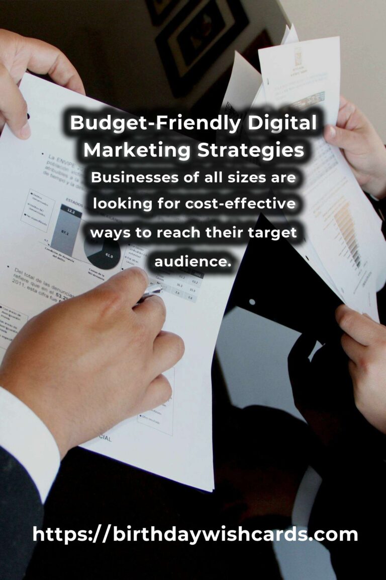 Navigating Budget-Friendly Digital Marketing: A Survival Guide