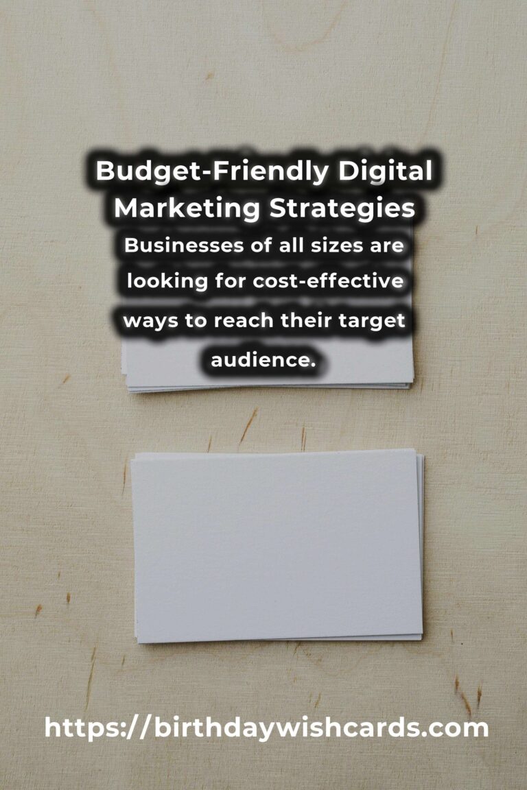 Navigating Budget-Friendly Digital Marketing: A Survival Guide