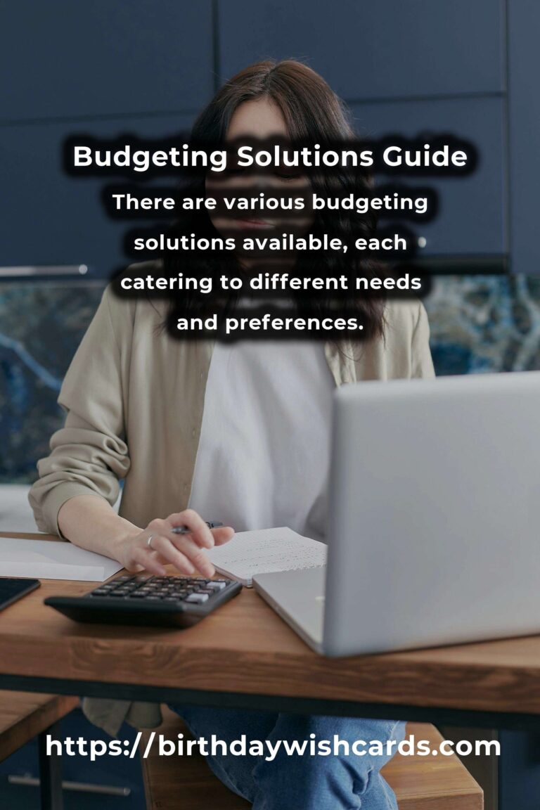 Navigating Budgeting Solutions: A Comprehensive Survival Guide