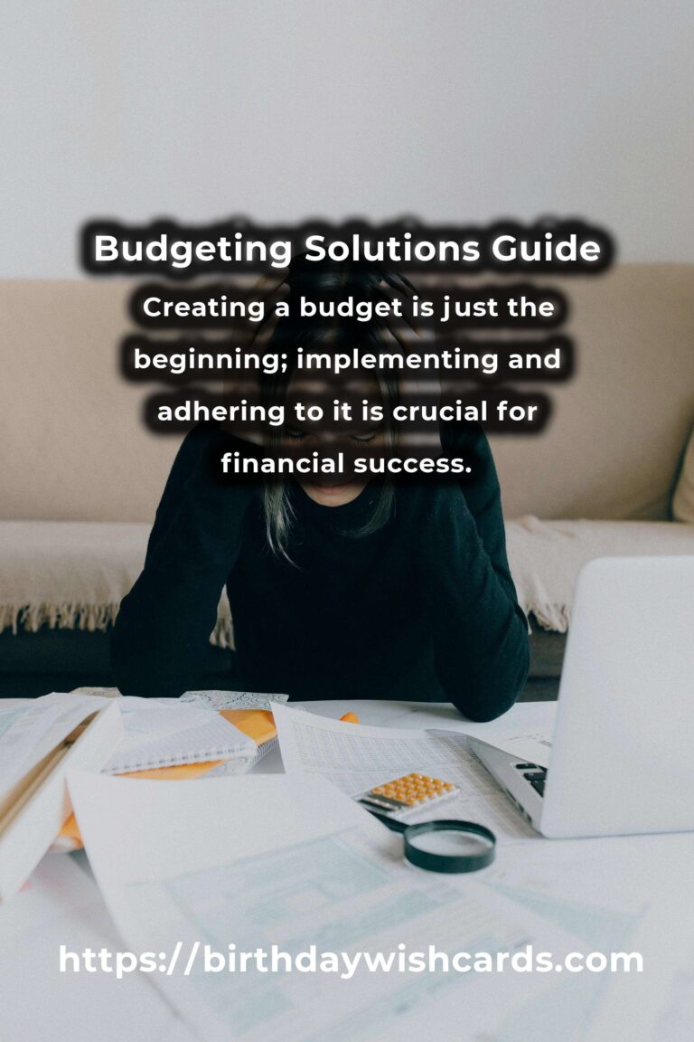 Navigating Budgeting Solutions: A Comprehensive Survival Guide