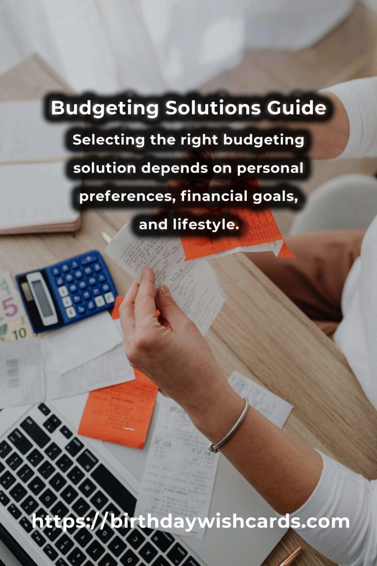 Navigating Budgeting Solutions: A Comprehensive Survival Guide