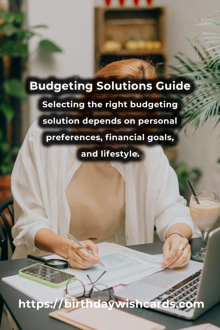 Navigating Budgeting Solutions: A Comprehensive Survival Guide