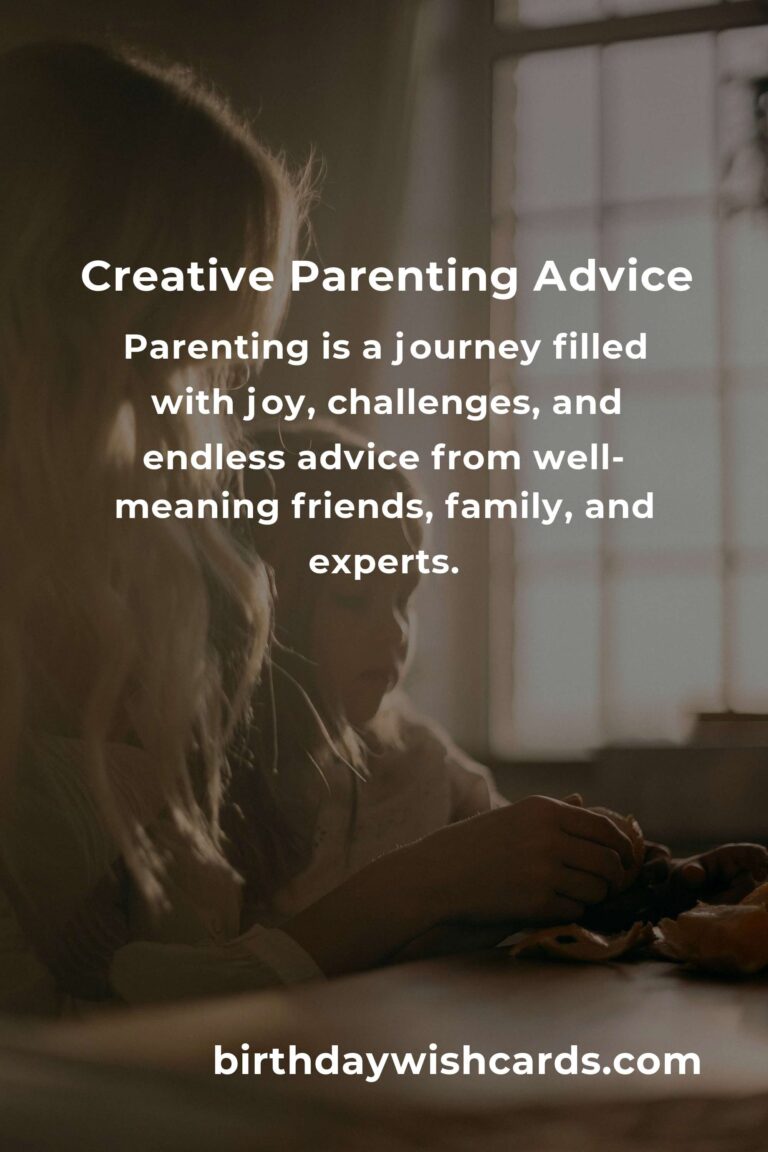 Navigating Creative Parenting Advice: A Survival Guide