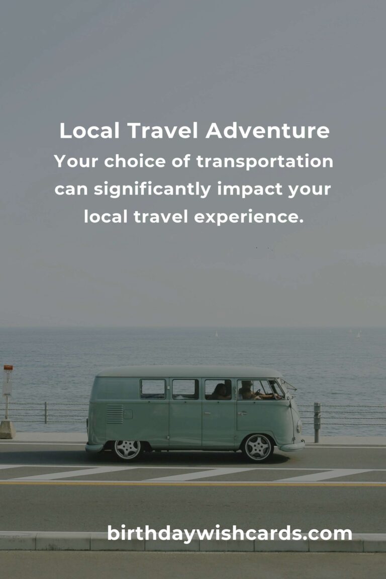 Navigating Local Travel: A Comprehensive Survival Guide