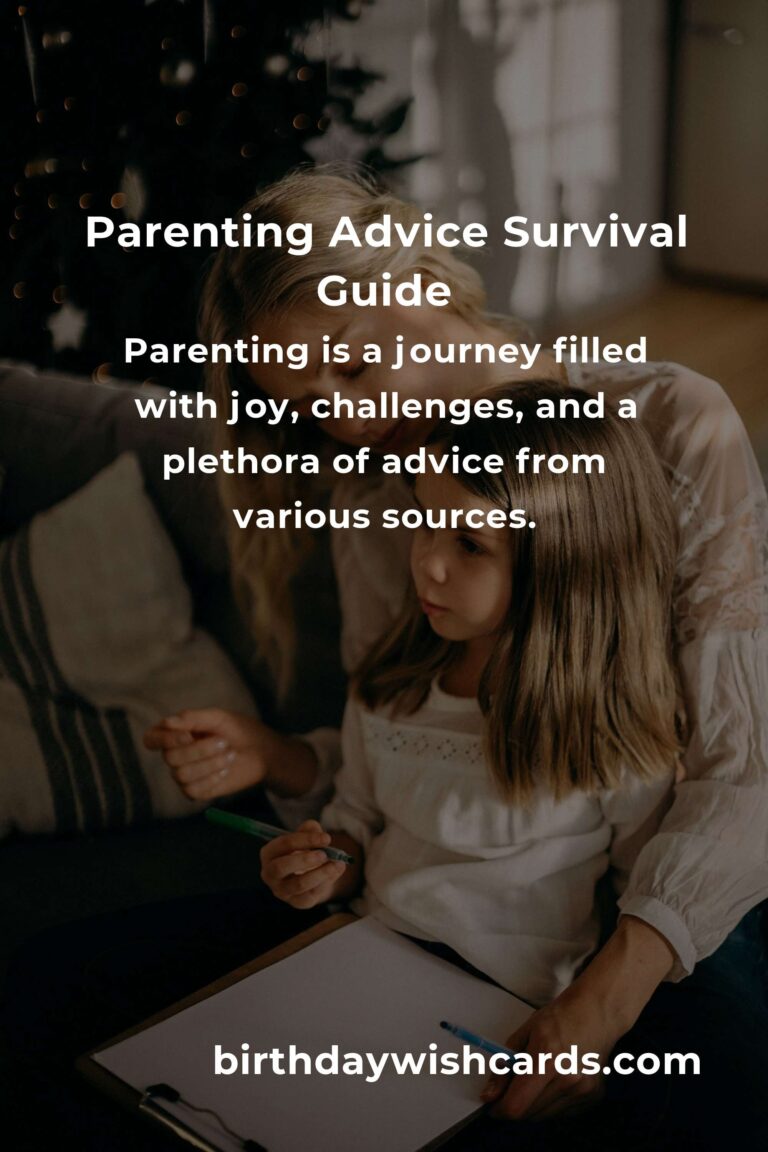 Navigating Parenting Advice: Your Ultimate Survival Guide