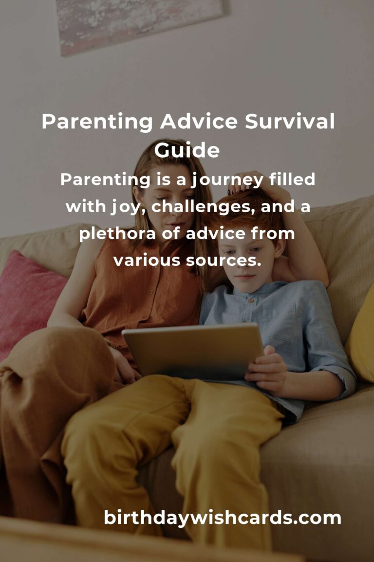 Navigating Parenting Advice: Your Ultimate Survival Guide