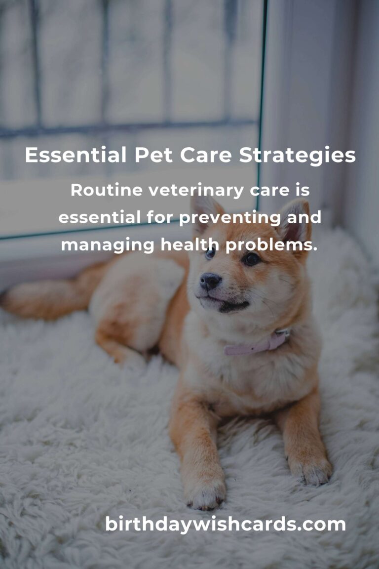 Navigating Pet Care Strategies: A Comprehensive Survival Guide
