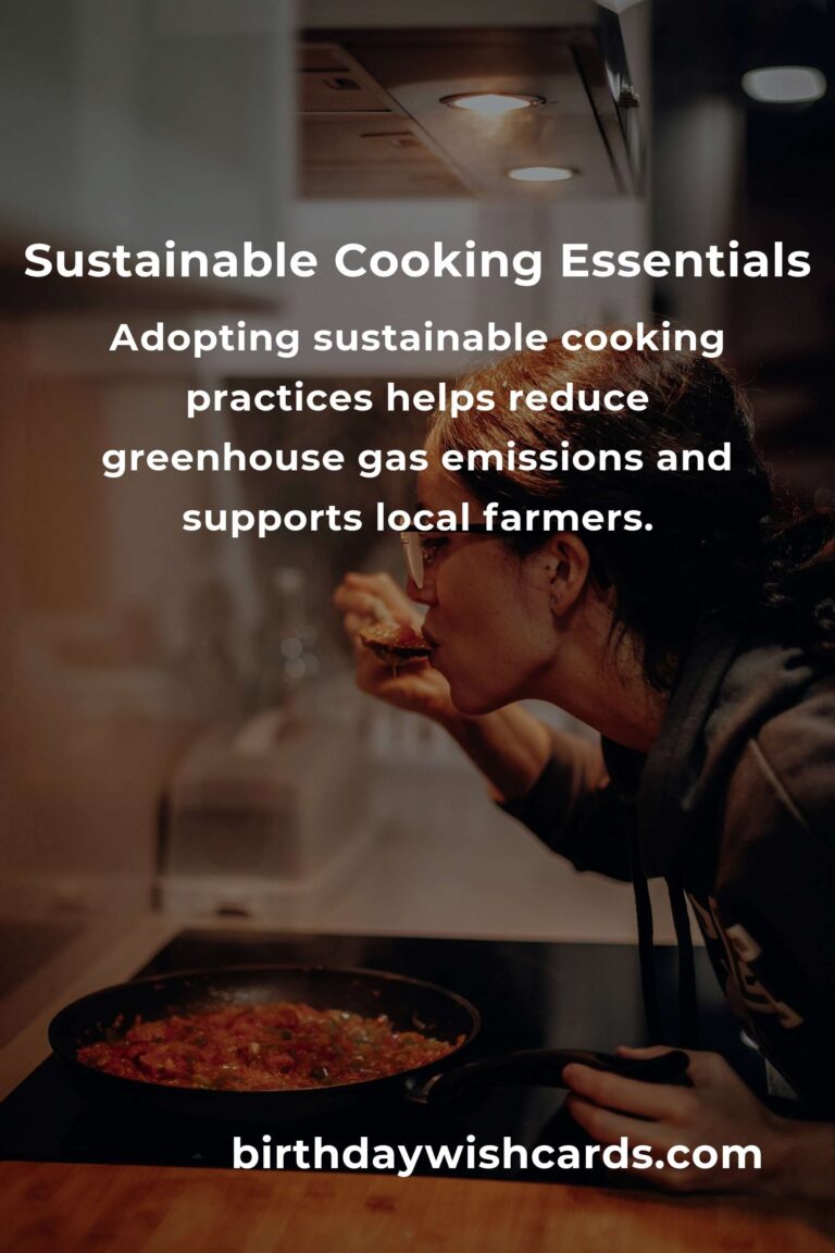 Navigating Sustainable Cooking Basics: A Survival Guide