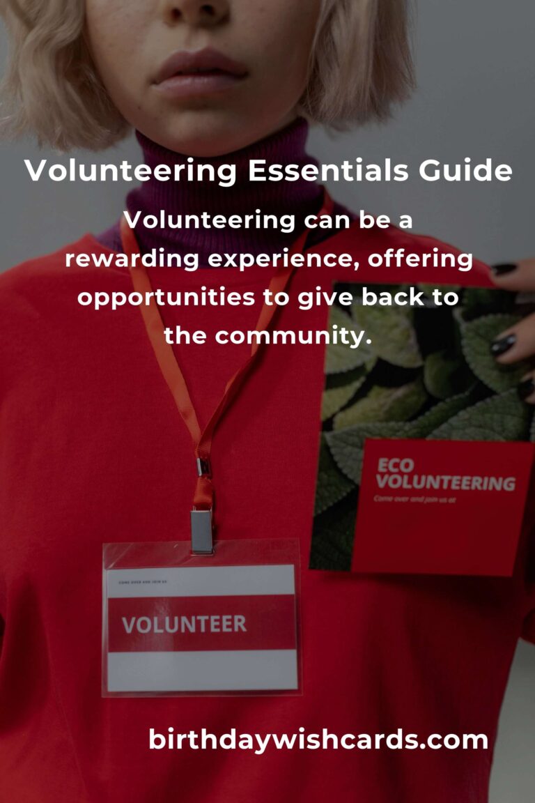 Navigating Volunteering Fundamentals: A Comprehensive Survival Guide