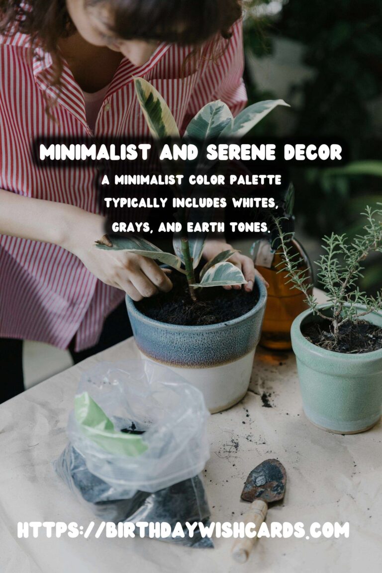 New Beginnings Decor: Minimalist & Serene