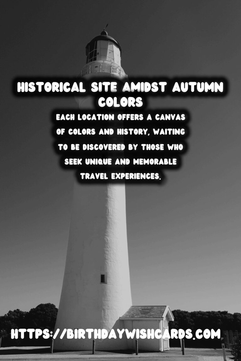 Off-Season Travel: Discover the Best Historical Sites for Autumn Colors