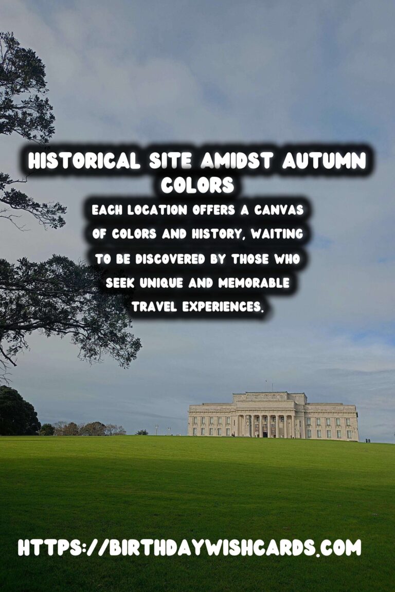 Off-Season Travel: Discover the Best Historical Sites for Autumn Colors