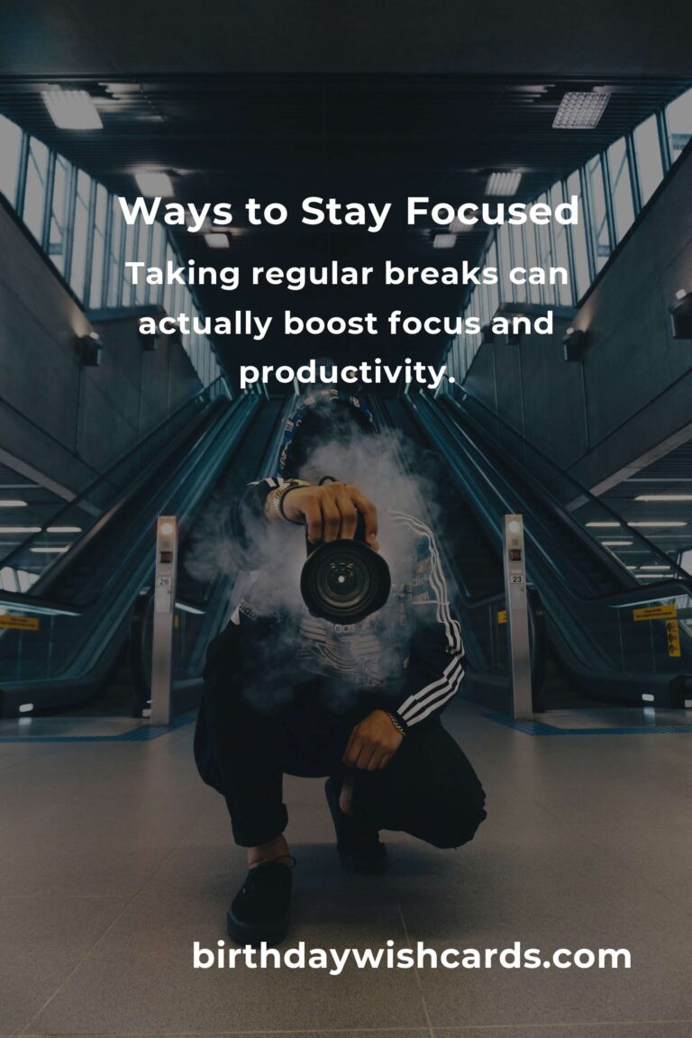 Personal Growth: 5 Essential Ways to Stay Focused