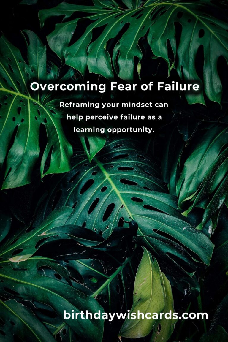 Personal Growth: Strategies to Overcome Fear of Failure