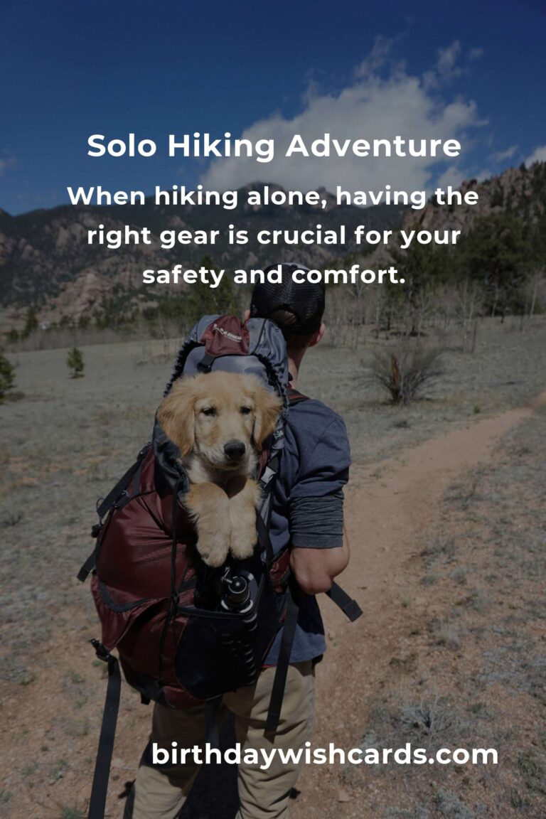 Plan Your Solo Hiking Trip: A Comprehensive Guide for 2025