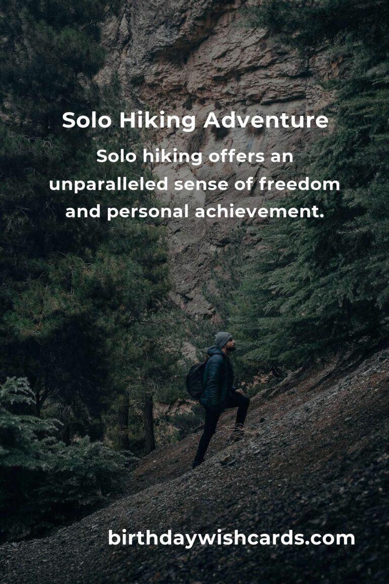 Plan Your Solo Hiking Trip: A Comprehensive Guide for 2025