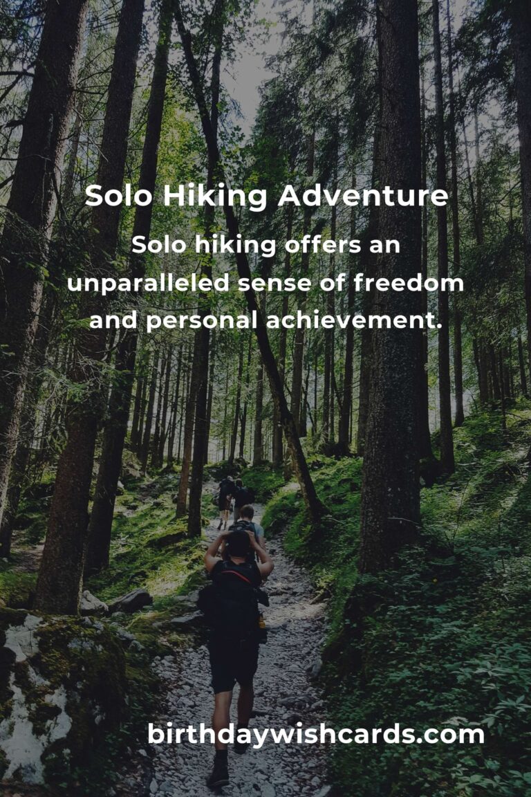 Plan Your Solo Hiking Trip: A Comprehensive Guide for 2025