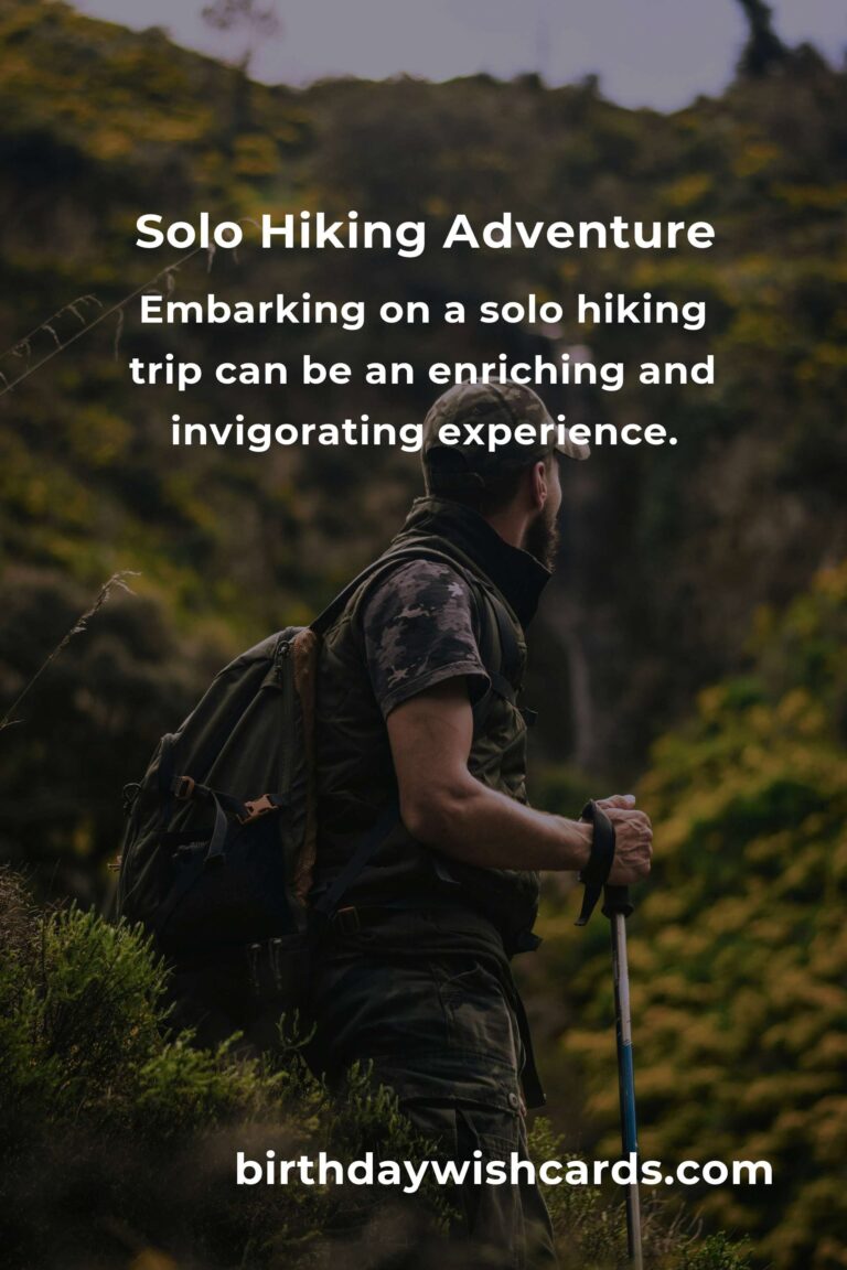 Plan Your Solo Hiking Trip: A Comprehensive Guide for 2025