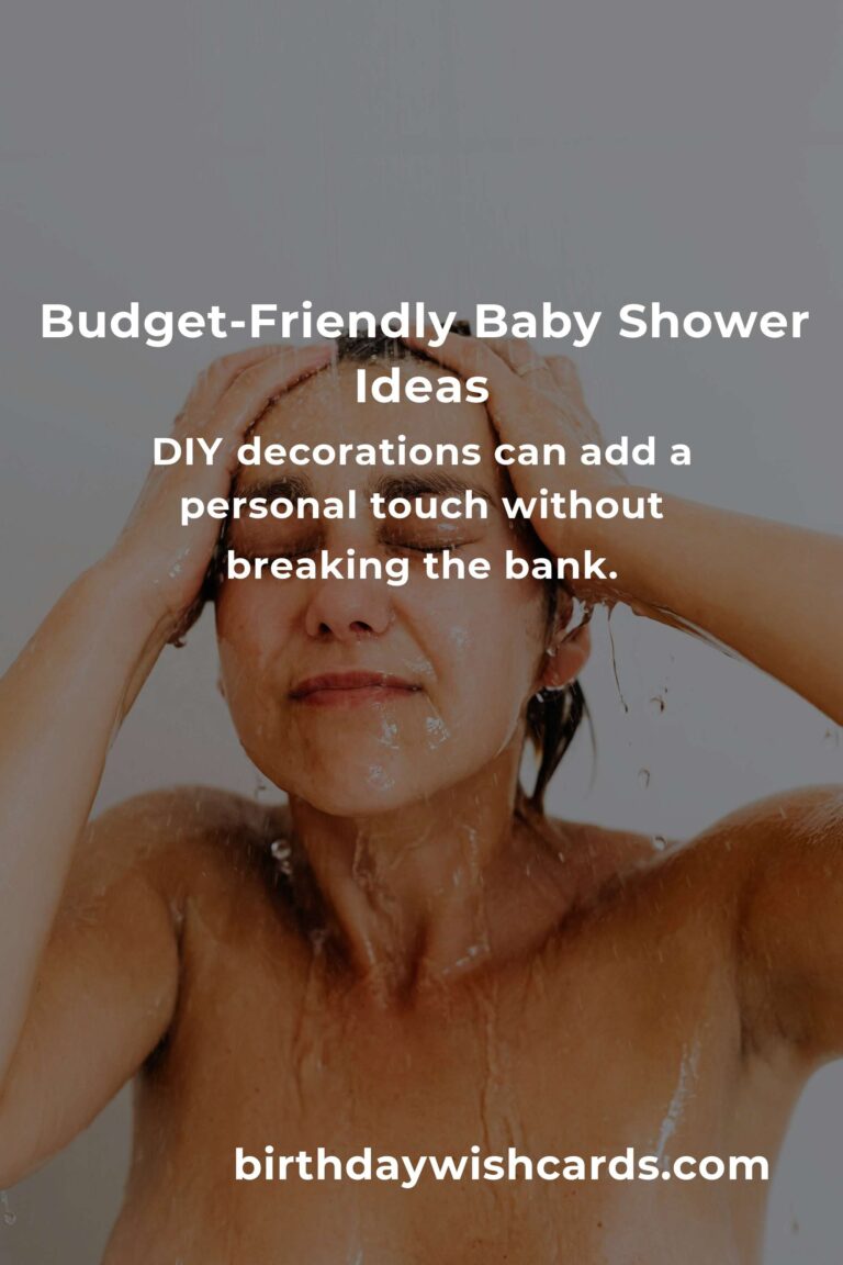 Plan a Budget-Friendly Baby Shower with Ease