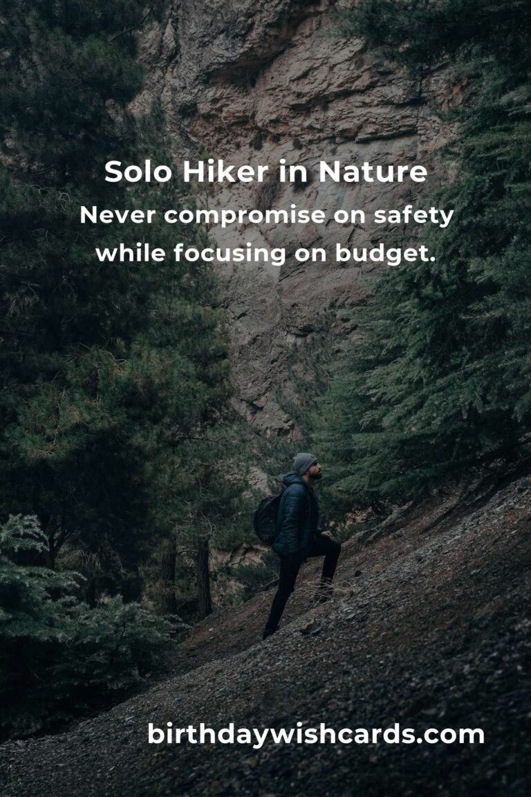 Plan a Budget-Friendly Solo Hiking Trip