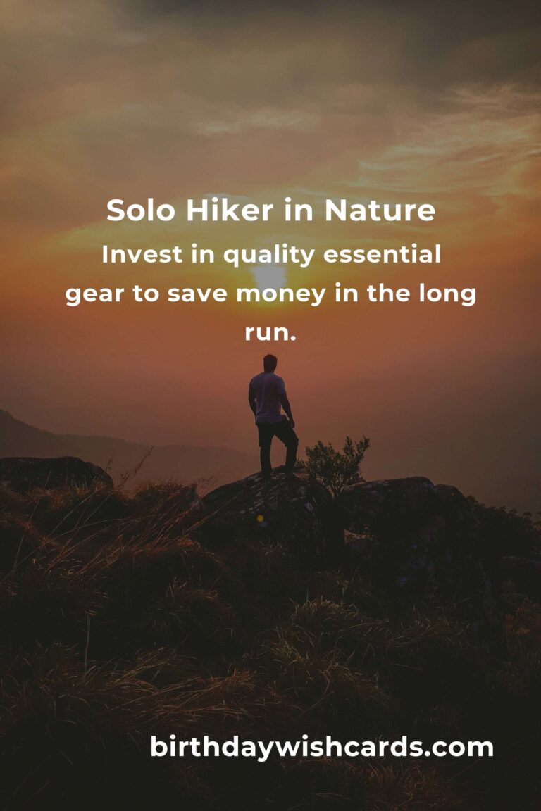 Plan a Budget-Friendly Solo Hiking Trip