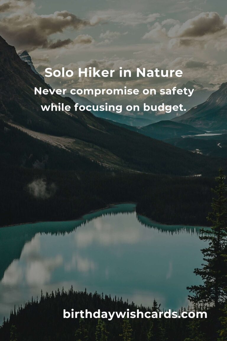 Plan a Budget-Friendly Solo Hiking Trip