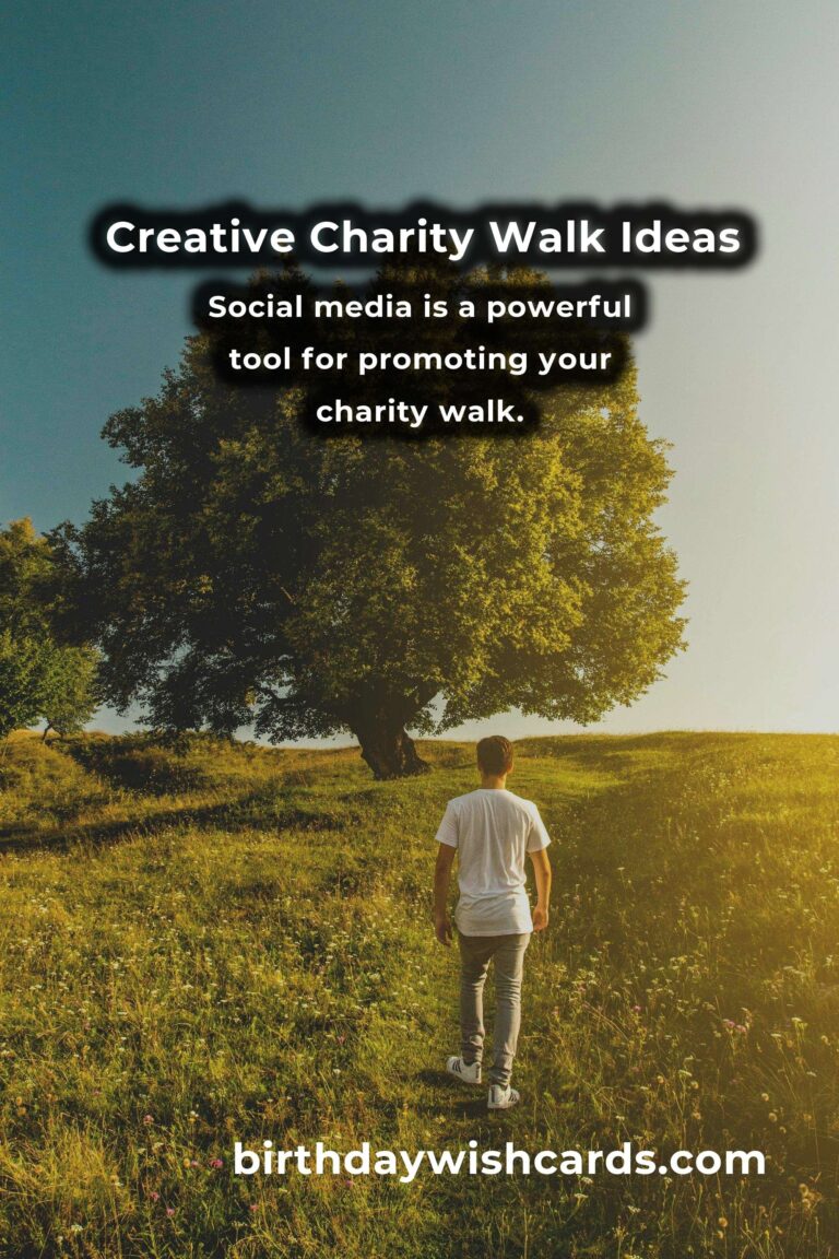 Plan a Charity Walk with These Creative Event Ideas
