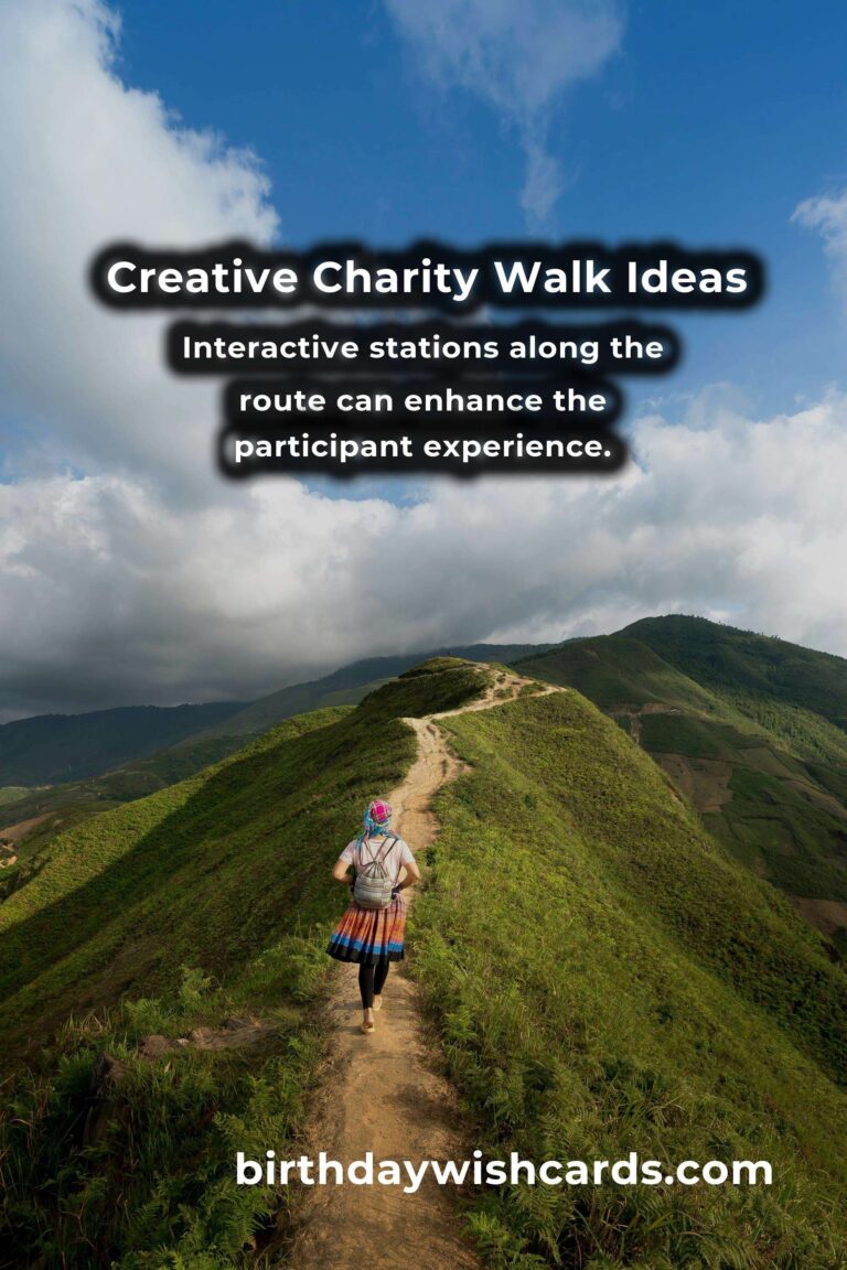 Plan a Charity Walk with These Creative Event Ideas