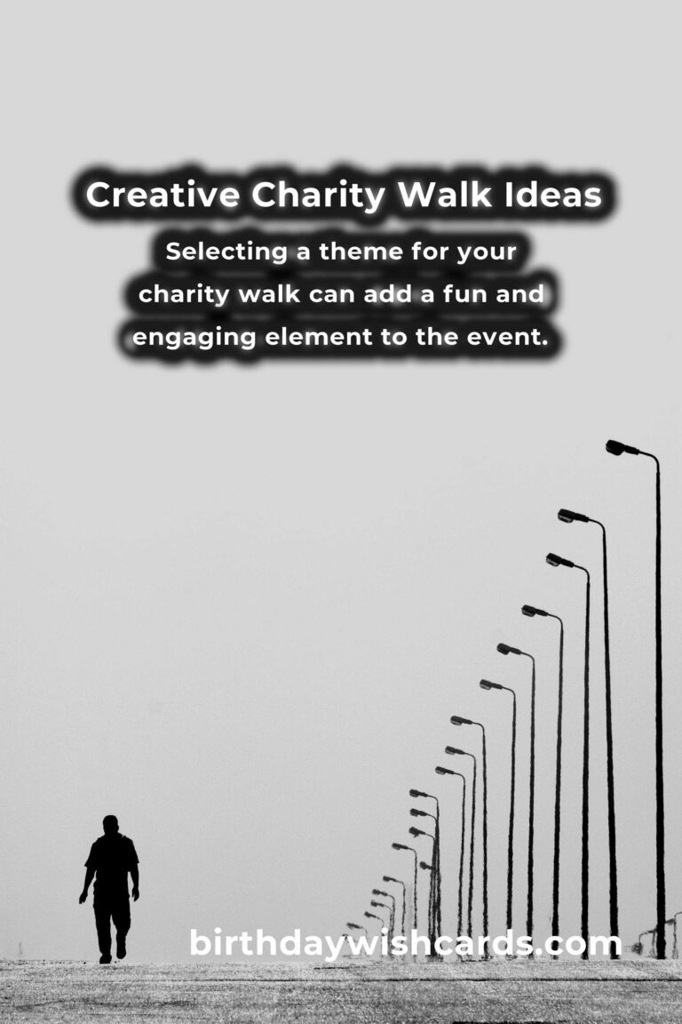 Plan a Charity Walk with These Creative Event Ideas