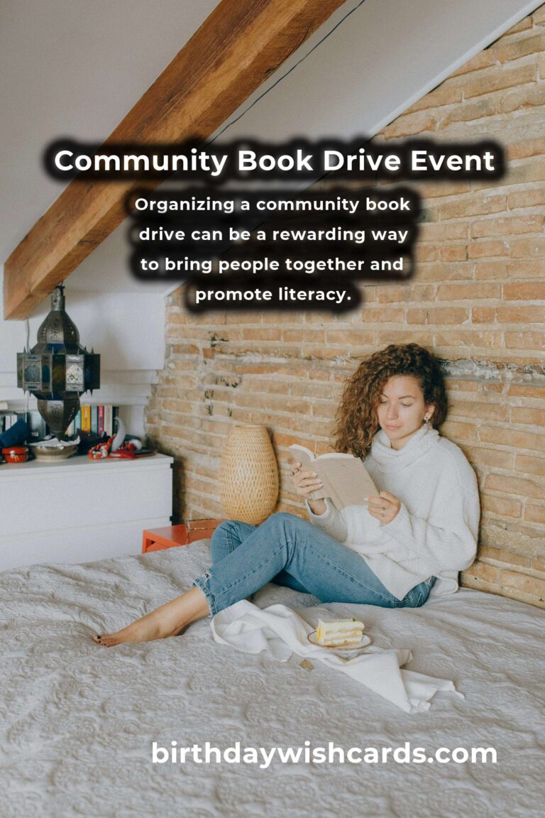 Plan a Successful Community Book Drive with These Expert Tips