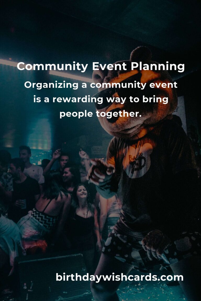Plan a Successful Community Event with These Expert Tips