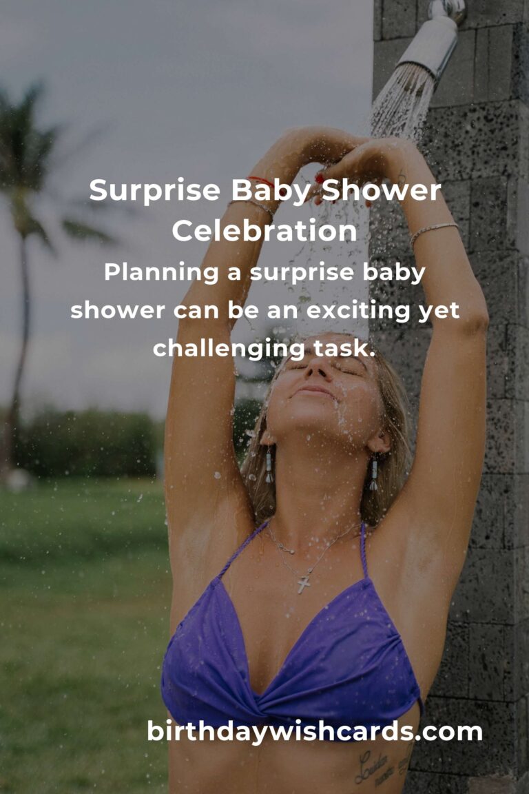 Plan a Surprise Baby Shower with These Expert Tips