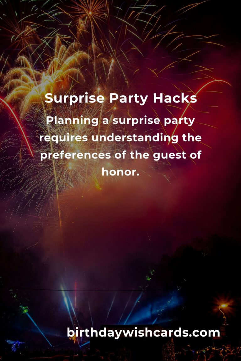 Plan a Surprise Party with These Event Hacks