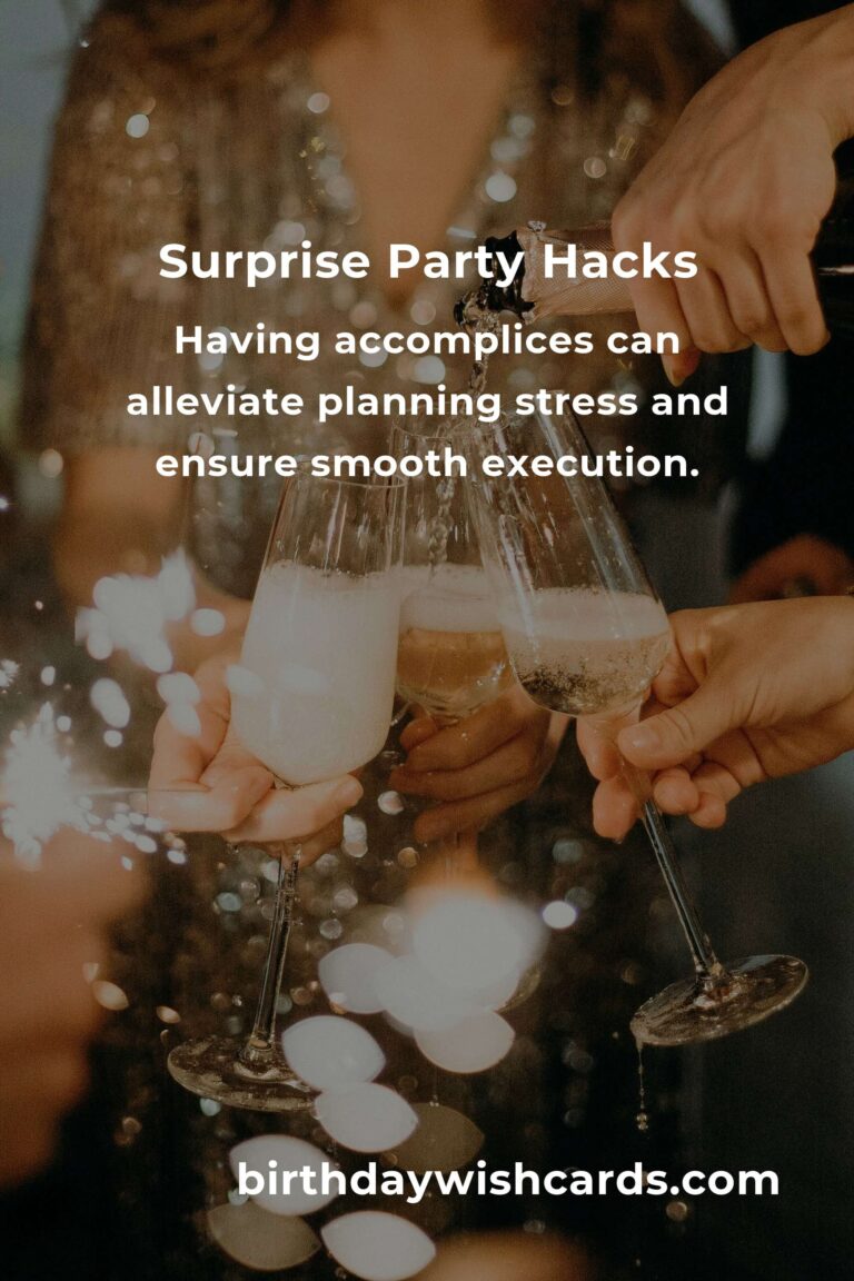 Plan a Surprise Party with These Event Hacks