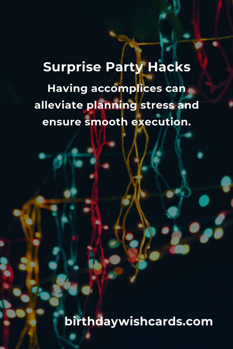 Plan a Surprise Party with These Event Hacks