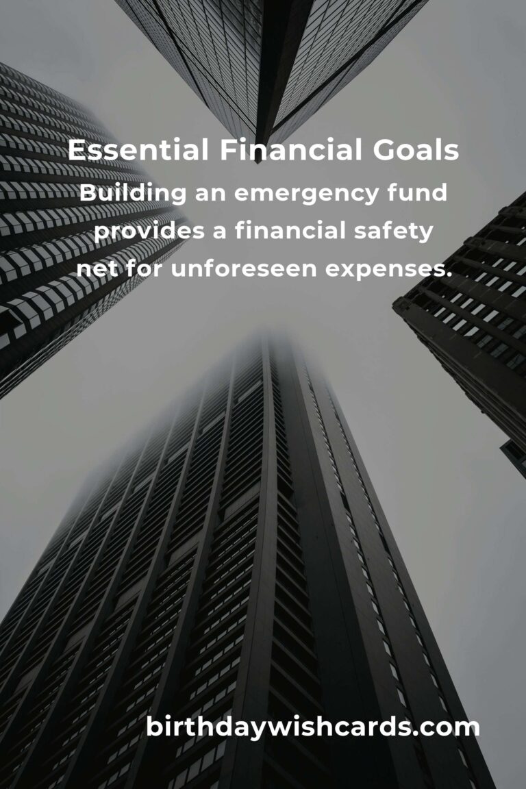 Plan for Financial Success with These Essential Goals