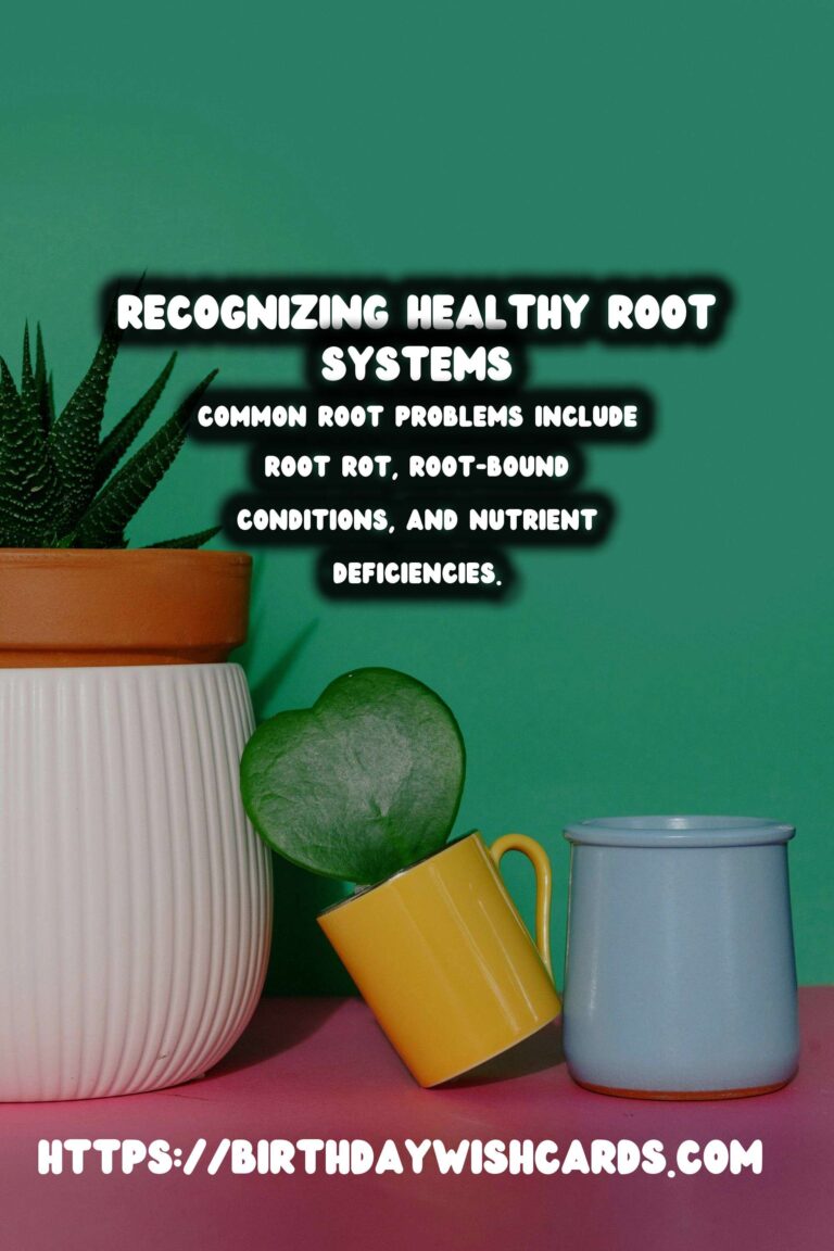 Plant Parenthood: Recognizing Healthy Root Systems for Thriving Plants