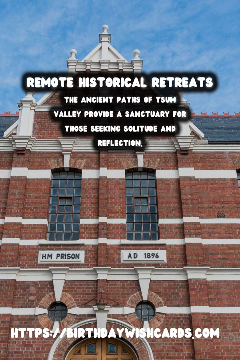 Remote Historical Retreats for Mindfulness and Meditation