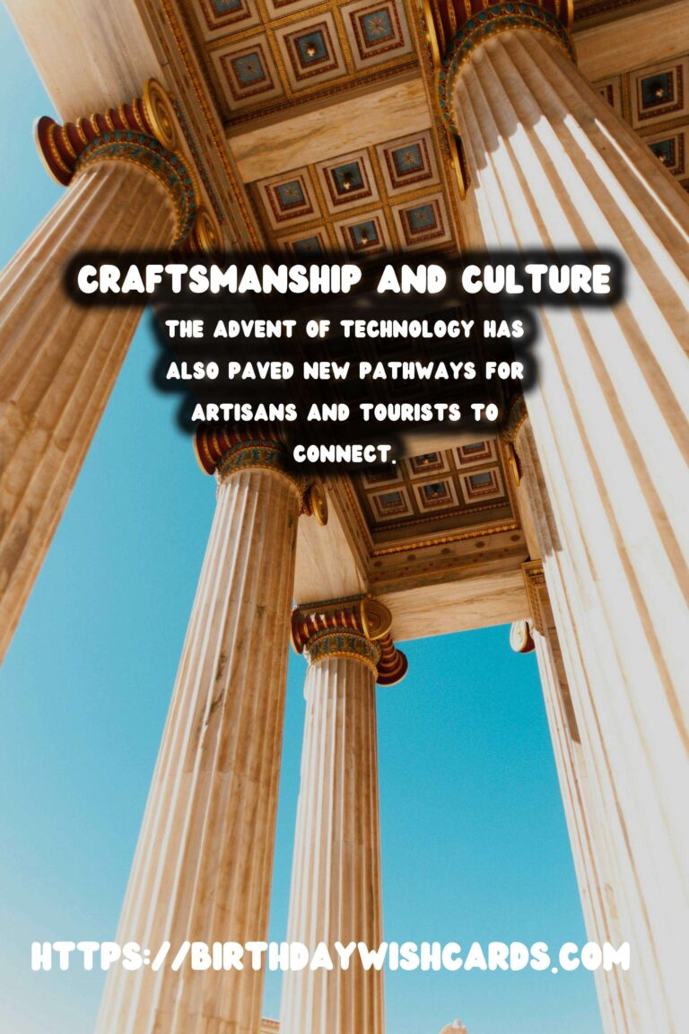 Responsible Heritage Tourism: Embracing the Craft of Local Artisans