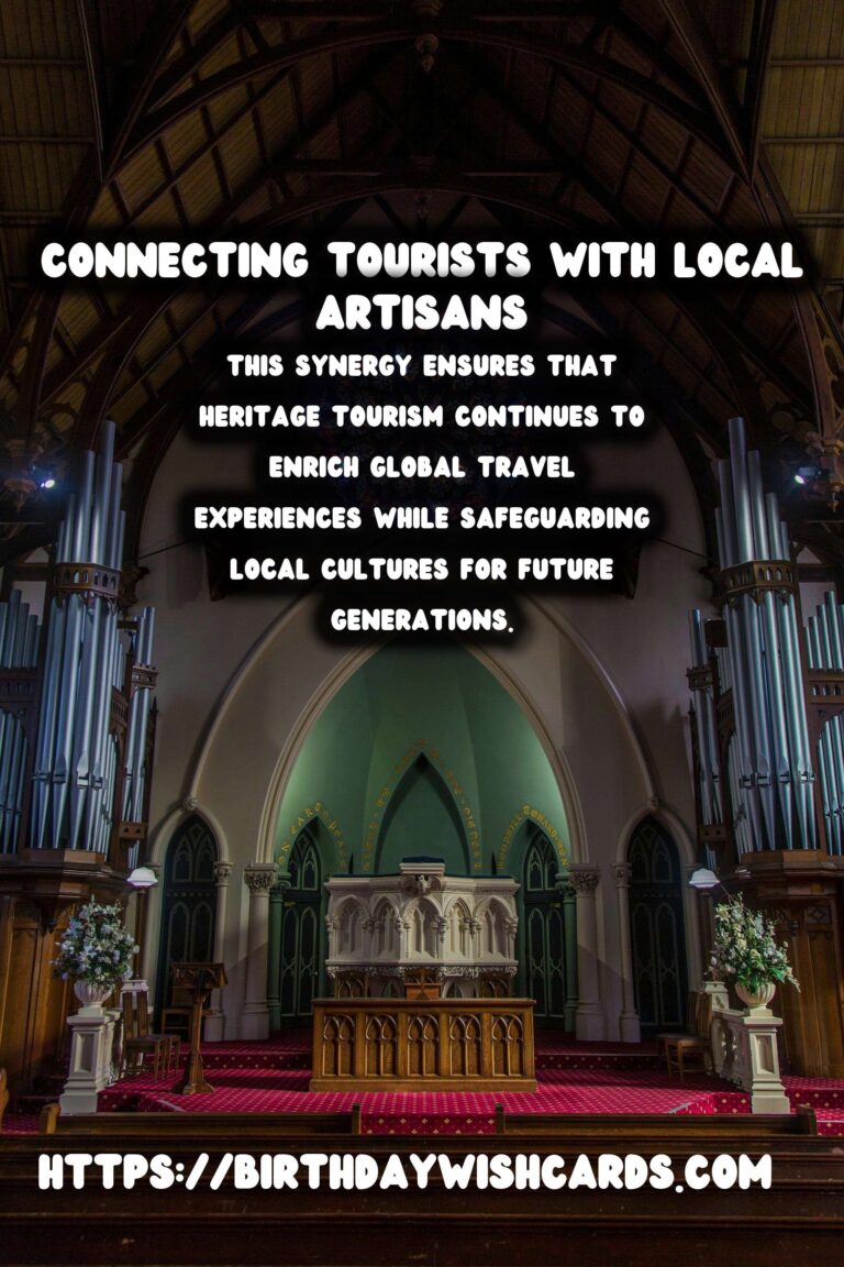 Responsible Heritage Tourism: Engaging with Local Artists