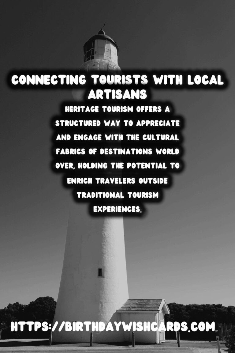 Responsible Heritage Tourism: Engaging with Local Artists