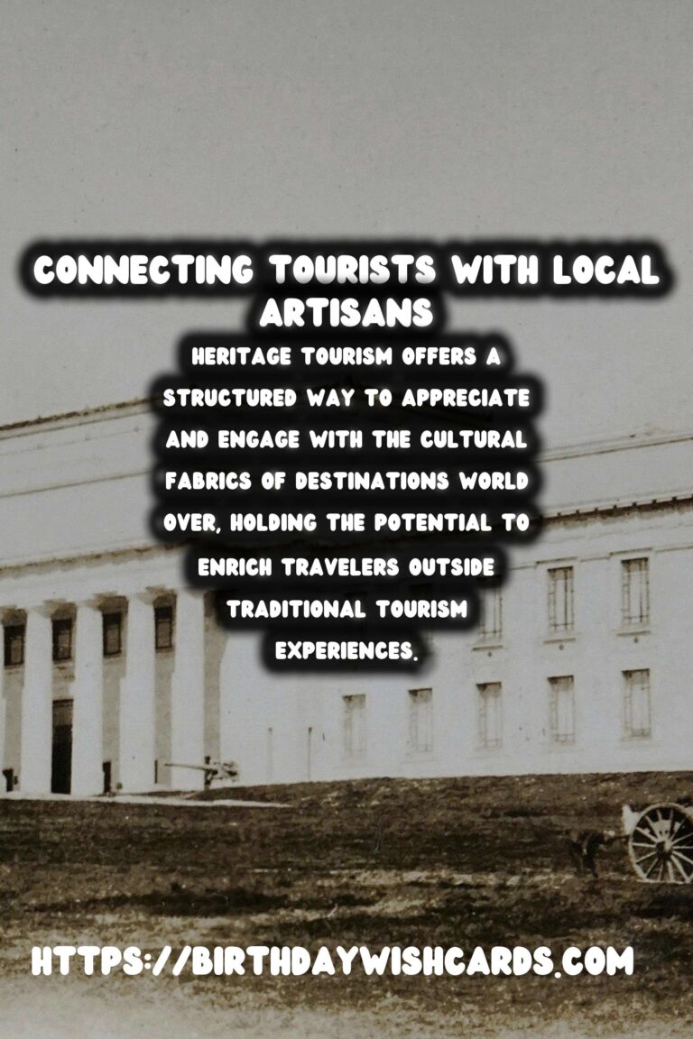 Responsible Heritage Tourism: Engaging with Local Artists