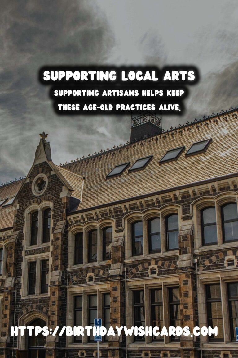 Responsible Heritage Tourism: Supporting Local Arts and Crafts