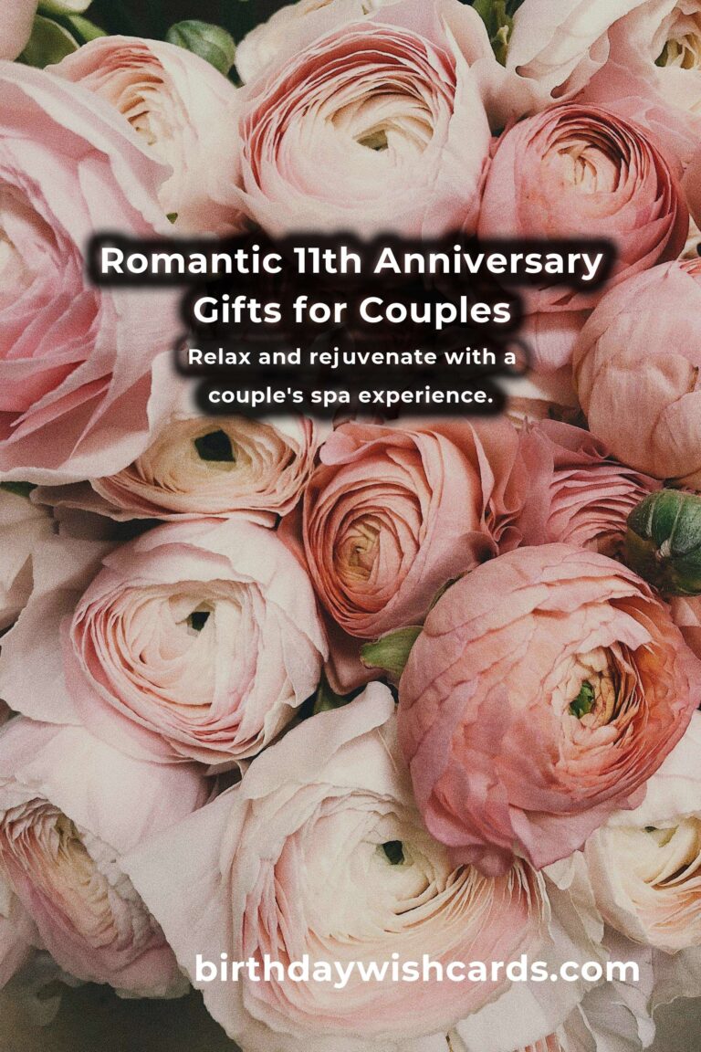 Romantic 11th Anniversary Gifts for Couples: Create Lasting Memories