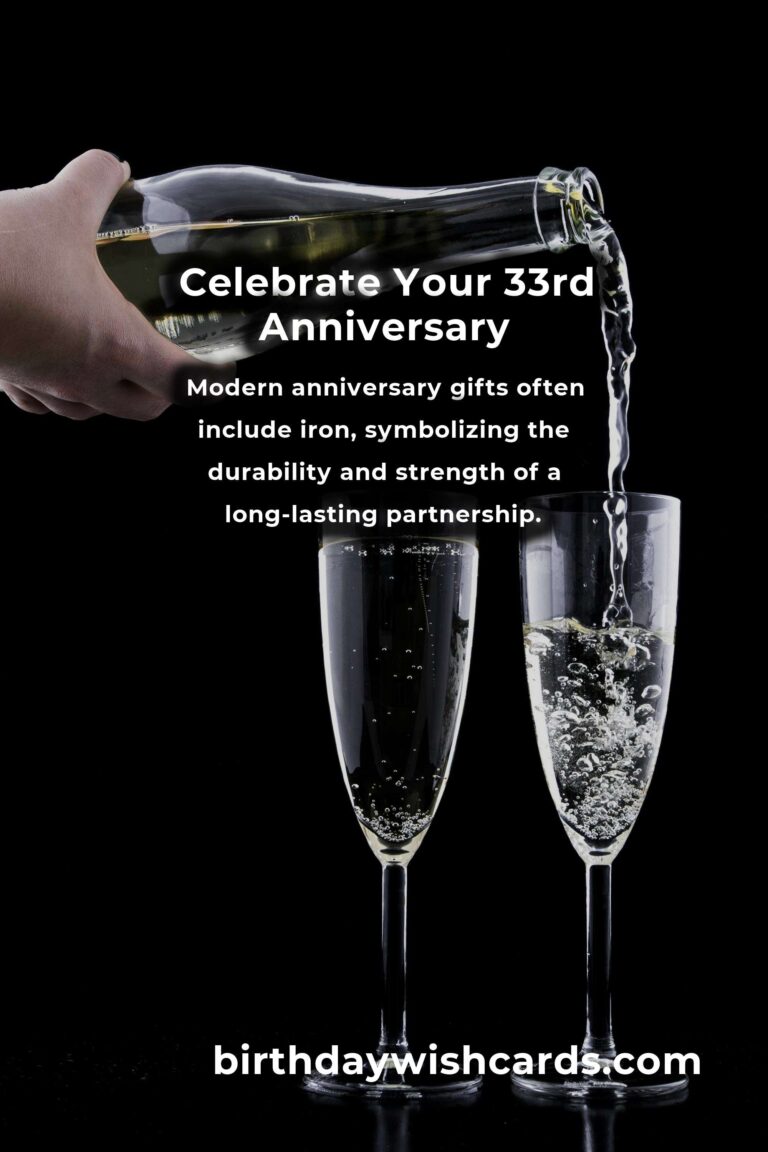 Romantic 33rd Anniversary Gifts for Couples: Celebrate Love with Unique Ideas