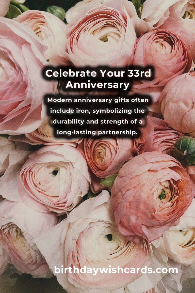 Romantic 33rd Anniversary Gifts for Couples: Celebrate Love with Unique Ideas