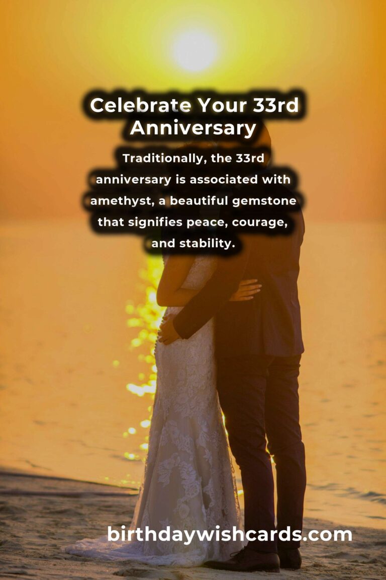Romantic 33rd Anniversary Gifts for Couples: Celebrate Love with Unique Ideas