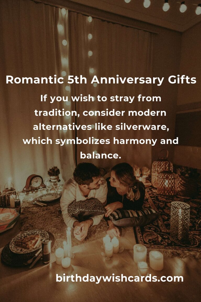 Romantic 5th Anniversary Gifts for Love: Celebrate Your Milestone